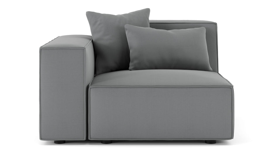 ArlesHarbor Gray Flat Weave