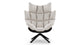 Husk - Husk - Husk High Back Lounge Chair, Wheat Gray Cashmere Wool - Image 1
