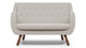 Poet - Poet - Poet Sofa, Wheat Gray Cashmere Wool - Image 1