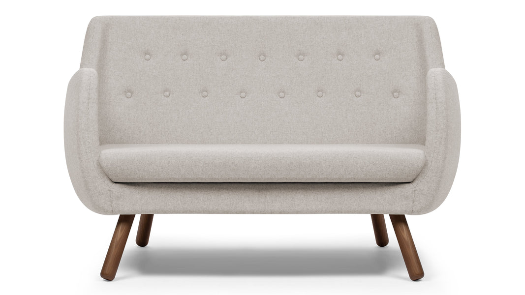 PoetPoet - Poet Sofa, Wheat Gray Cashmere Wool