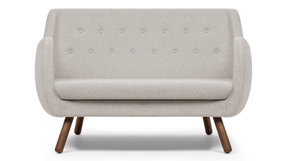 PoetPoet - Poet Sofa, Wheat Gray Cashmere Wool