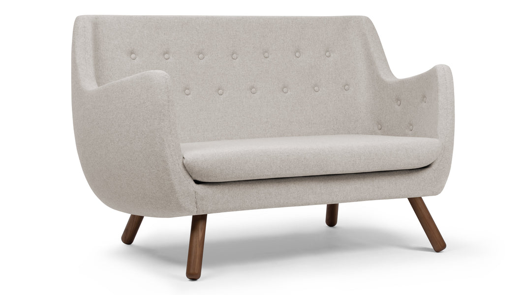 PoetPoet - Poet Sofa, Wheat Gray Cashmere Wool