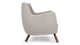 Poet - Poet - Poet Sofa, Wheat Gray Cashmere Wool - Image 3