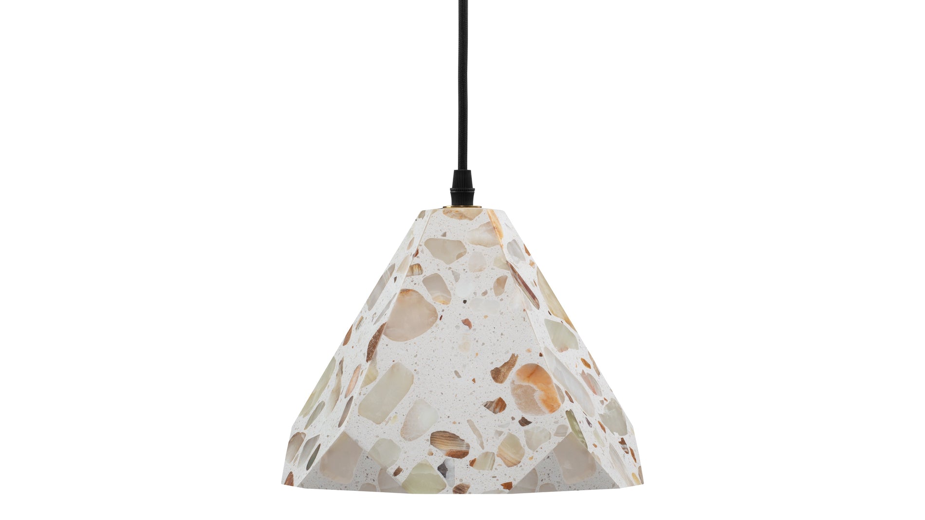 JunoJuno - Juno Cone Ceiling Light, Terrazzo