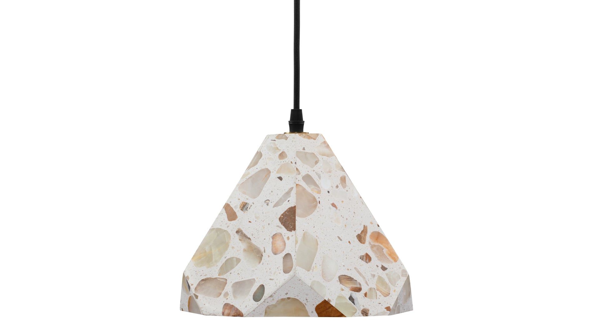 JunoJuno - Juno Cone Ceiling Light, Terrazzo