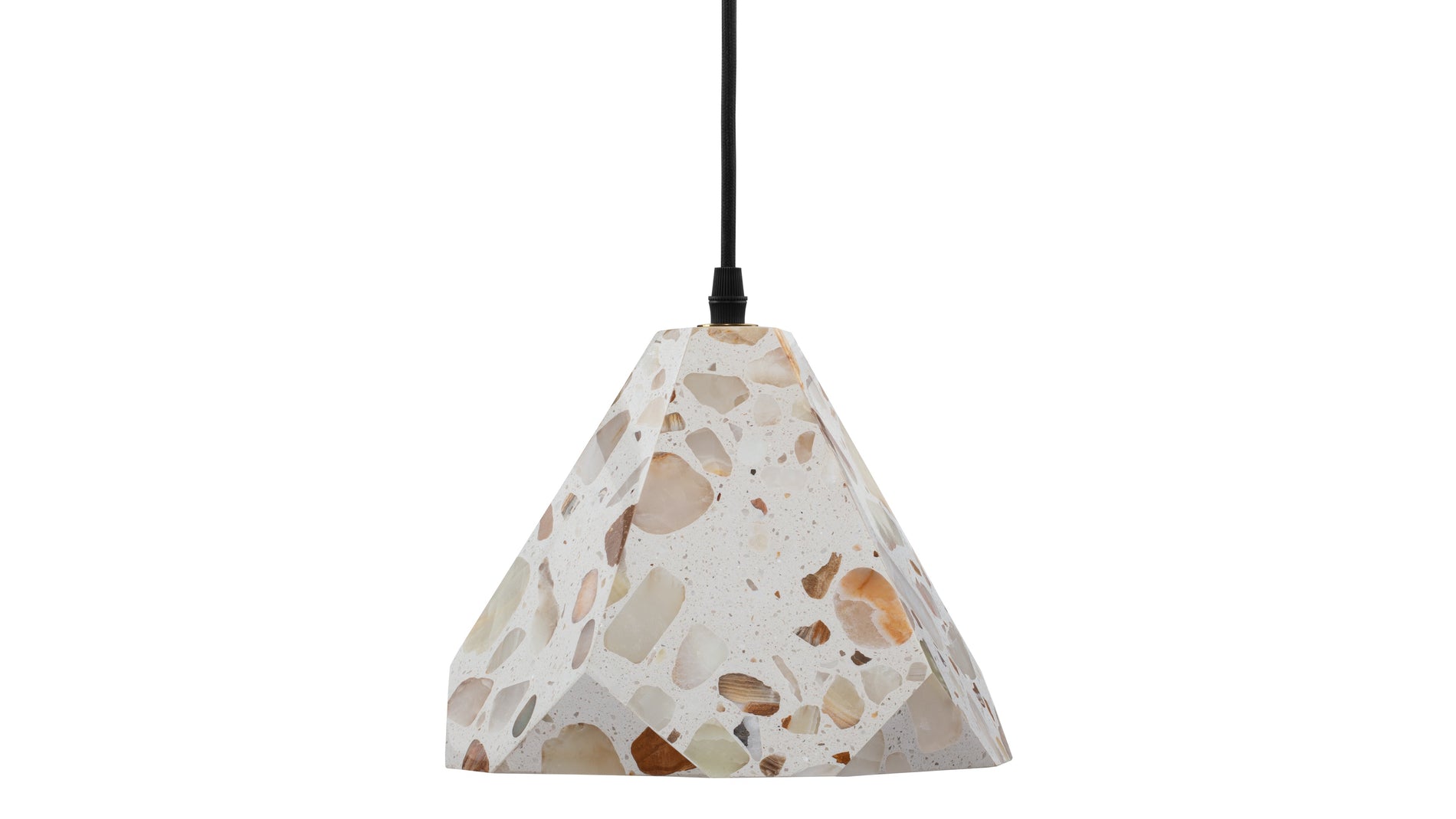JunoJuno - Juno Cone Ceiling Light, Terrazzo