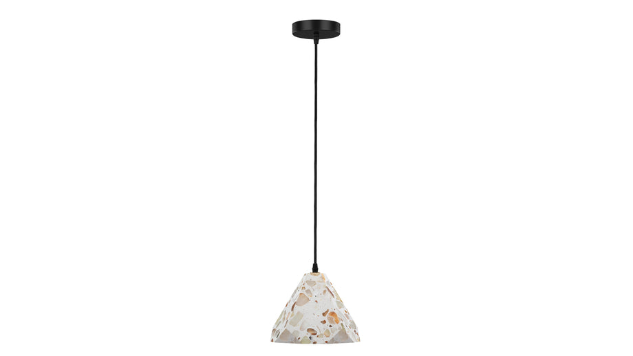 JunoJuno - Juno Cone Ceiling Light, Terrazzo