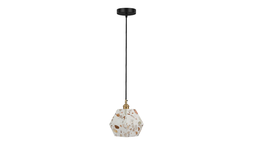 JunoJuno - Juno Prism Ceiling Light, Terrazzo
