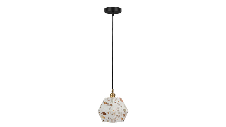 JunoJuno - Juno Prism Ceiling Light, Terrazzo