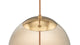 Geneva - Geneva - Geneva Sphere Pendant, Amber Glass - Image 7