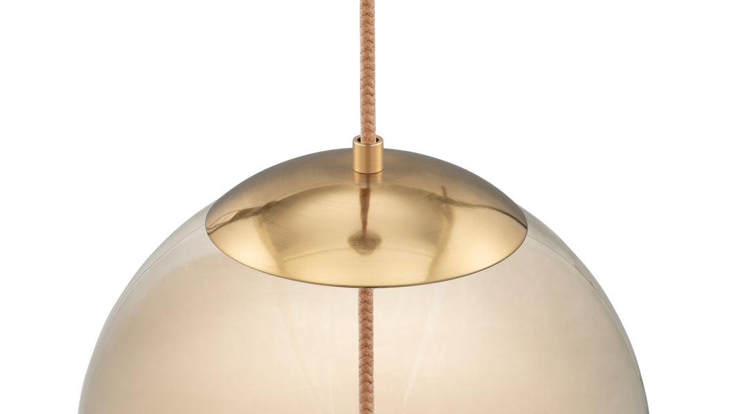 GenfGeneva - Geneva Sphere Pendant, Amber Glass