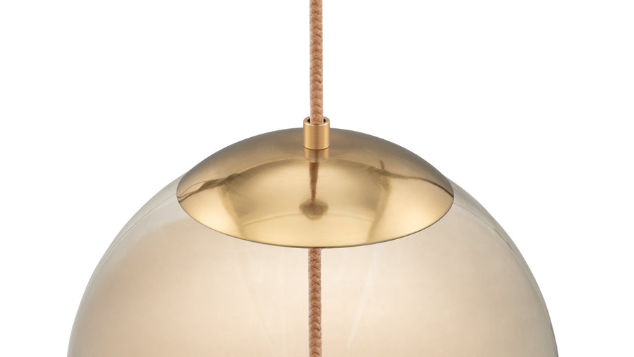 GenfGeneva - Geneva Sphere Pendant, Amber Glass