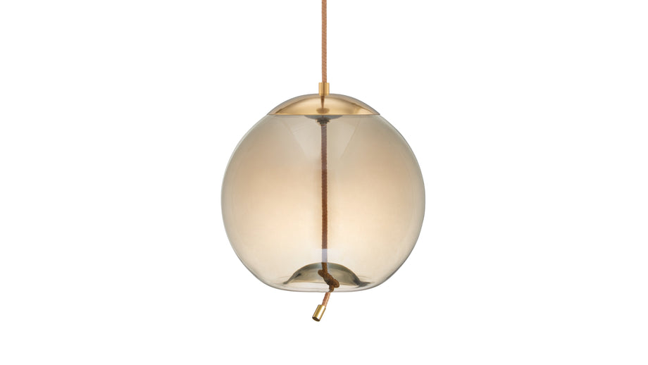GenfGeneva - Geneva Sphere Pendant, Amber Glass