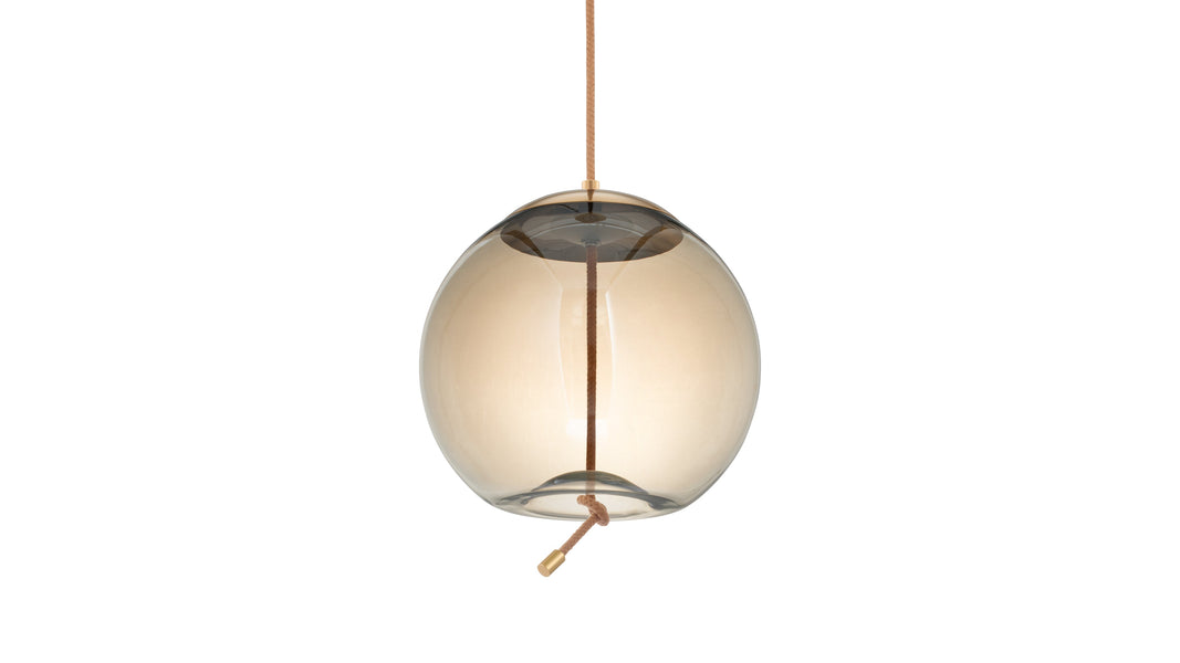 GenfGeneva - Geneva Sphere Pendant, Amber Glass