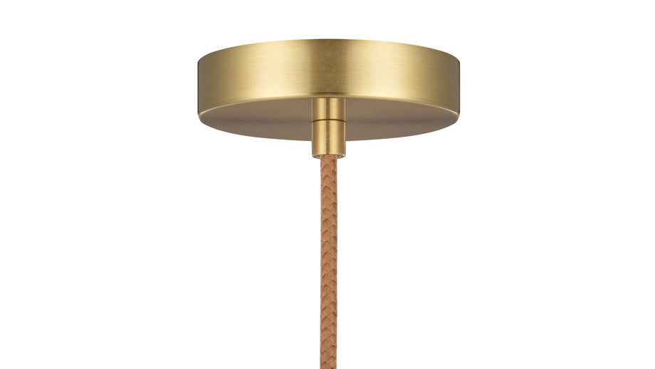 GenfGeneva - Geneva Sphere Pendant, Amber Glass