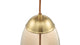 Geneva - Geneva - Geneva Drop Pendant, Amber Glass - Image 7