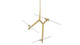 Agnes - Agnes - Agnes Medio Chandelier, Gold - Image 2