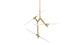 Agnes - Agnes - Agnes Medio Chandelier, Gold - Image 4