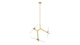Agnes - Agnes - Agnes Medio Chandelier, Gold - Image 6