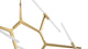 Agnes - Agnes - Agnes Grande Chandelier, Gold - Image 8