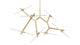 Agnes - Agnes - Agnes Grande Chandelier, Gold - Image 3
