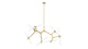 Agnes - Agnes - Agnes Grande Chandelier, Gold - Image 6