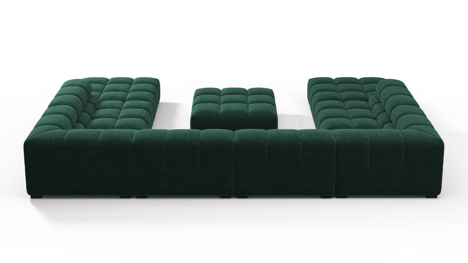 TuftyForest Green Chenille