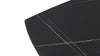 Devon - Devon - Devon Dining Table, Walnut and Black Ceramic, 178cm - Image 7