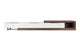Cella - Cella - Cella Adjustable Media Console, Walnut, 165cm to 306cm - Image 1