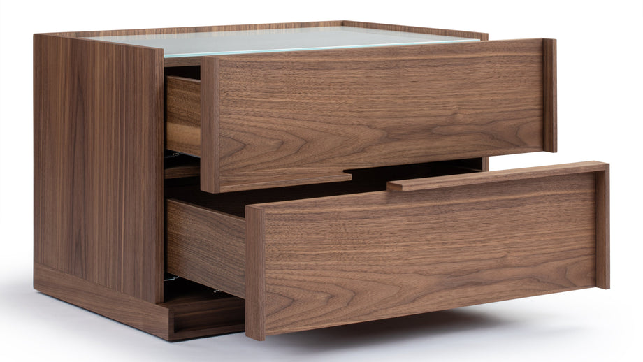ViennaVienna - Vienna Nightstand, Walnut