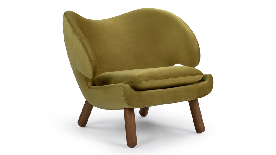 PelicanOlive Gold Velvet