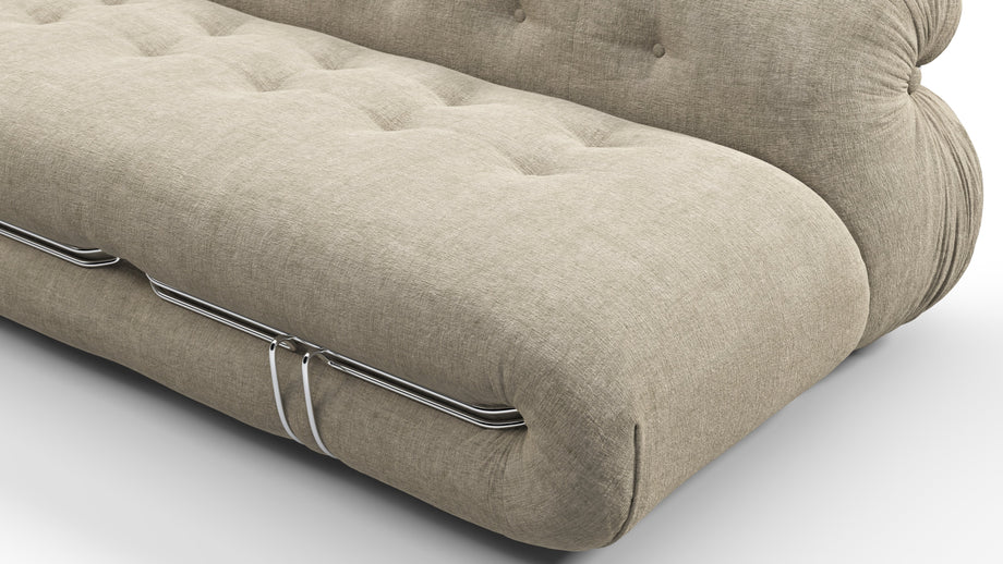 SorianaBeige Gray Chenille