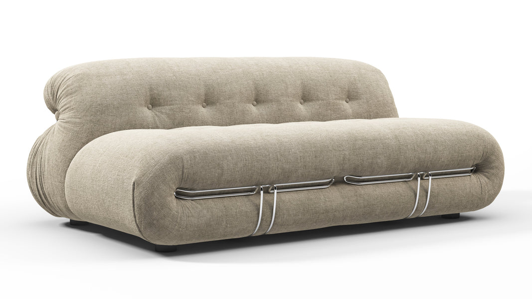 SorianaBeige Gray Chenille