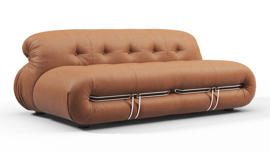 SorianaChestnut Vegan Leather