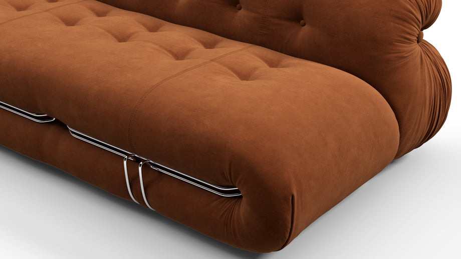 SorianaBurnt Orange Vegan Suede