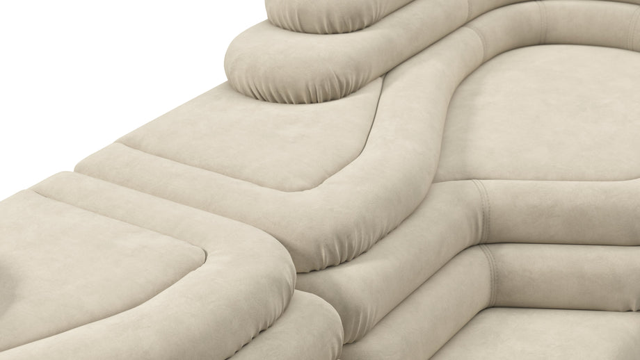 TerrazzaEggshell Vegan Suede