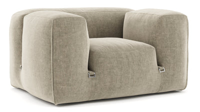 Le Mura - Beige Gray Chenille - Image 2