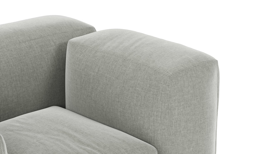 Le MuraSoft Gray Brushed Weave