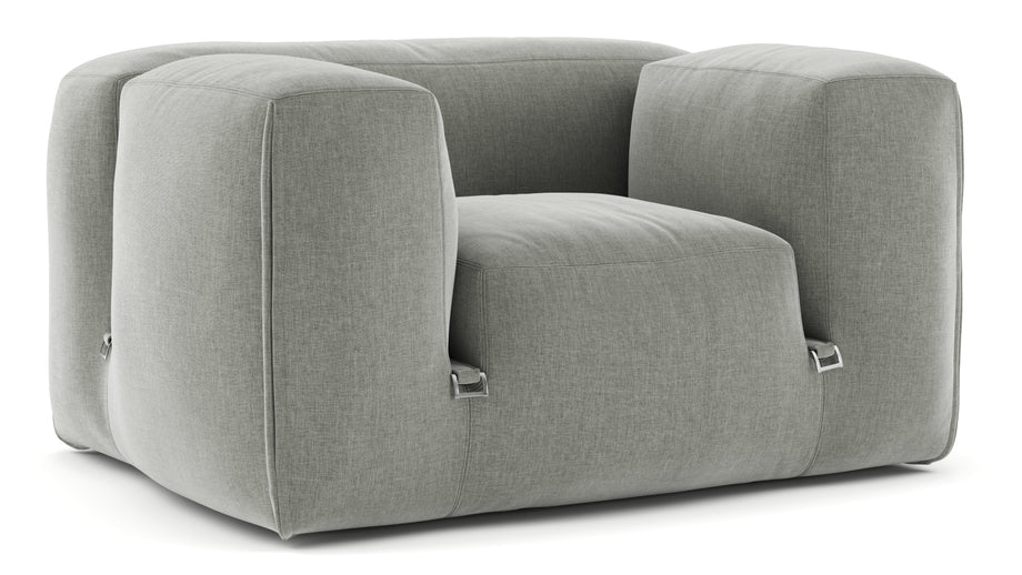 Le MuraSoft Gray Brushed Weave
