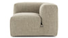 Le Mura - Beige Gray Chenille - Image 1