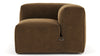 Le Mura - Brown Vegan Suede - Image 1