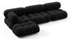 Bellini Sectional - Black Boucle - Image 3