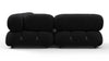 Bellini Sectional - Black Boucle - Image 4