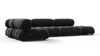 Bellini Sectional - Black Velvet - Image 2