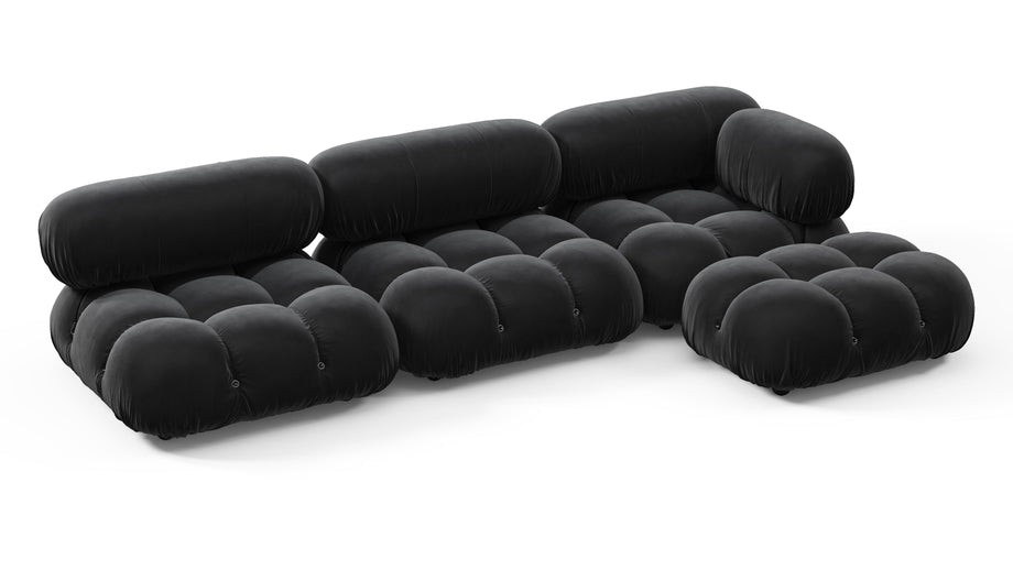 Bellini SeccionalBlack Velvet