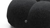 Bellini Sectional - Black Boucle - Image 6