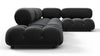 Bellini Sectional - Black Velvet - Image 4