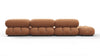 Bellini Sectional - Tan Vegan Leather - Image 5