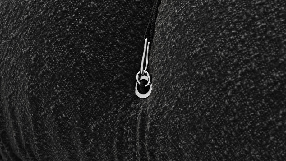 Bellini SectionalBlack Boucle