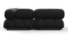 Bellini Sectional - Black Velvet - Image 4